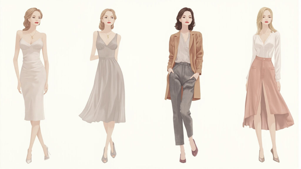 Conseils de style pour le type morphologique des femmes