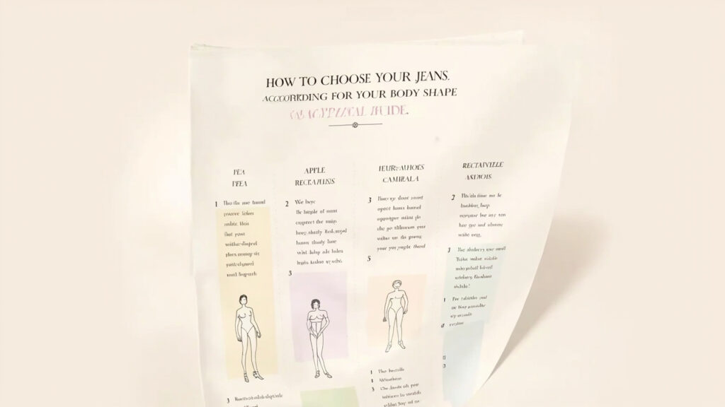 Comment choisir son jean selon sa morphologie : guide pratique