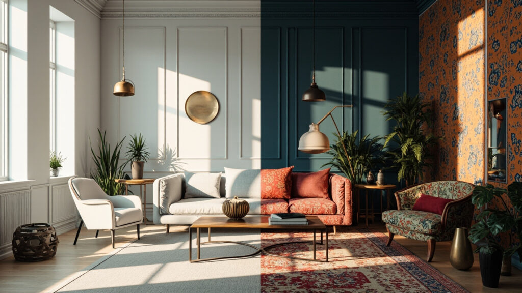 Minimalisme vs maximalisme : comment trouver son style