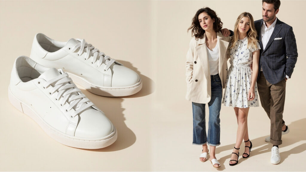 Sneakers blanches : guide, comparatif et idées de looks