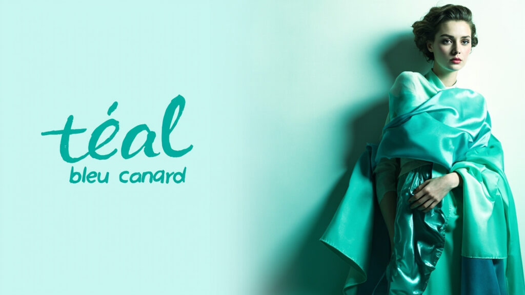 Teal : quelle couleur en français et comment la porter