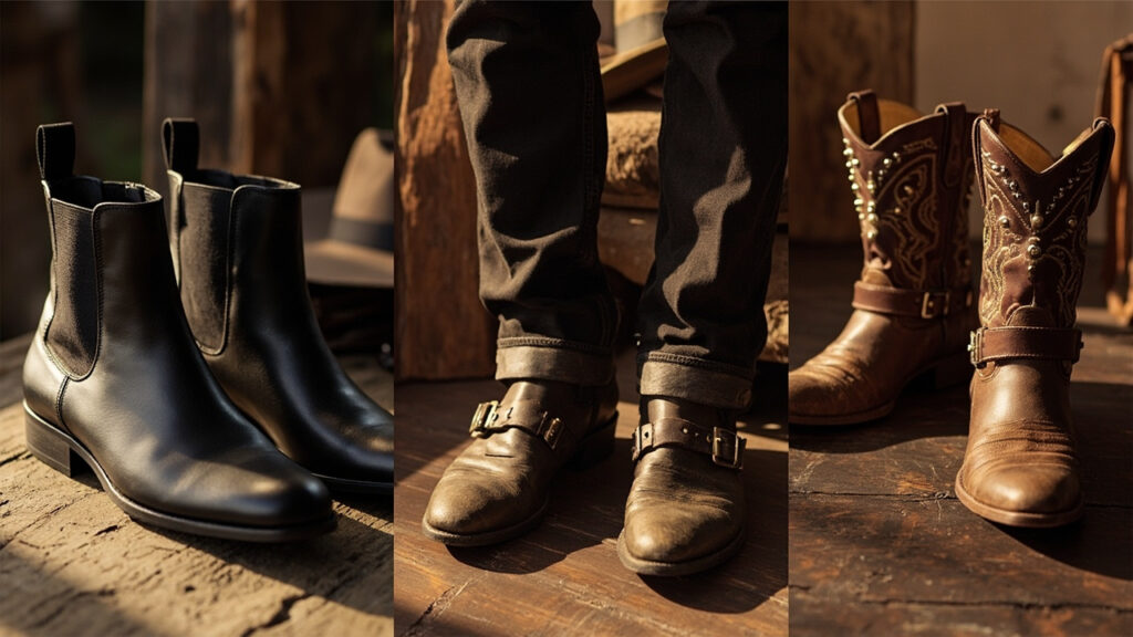 Guide des boots : chelsea, biker et santiags, comment les porter