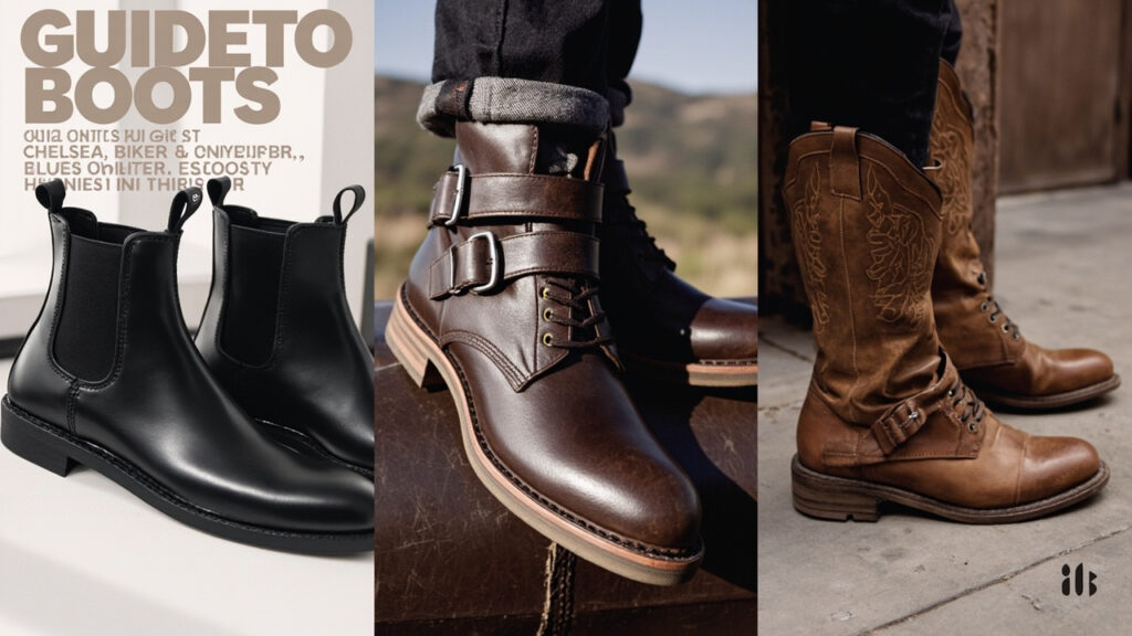 Guide des boots : chelsea, biker et santiags, comment les porter
