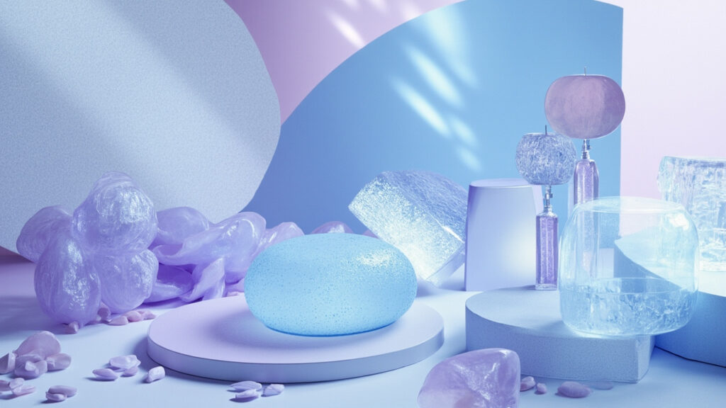 Tendances mode 2026 : bleu glacé, lavande et matières artisanales