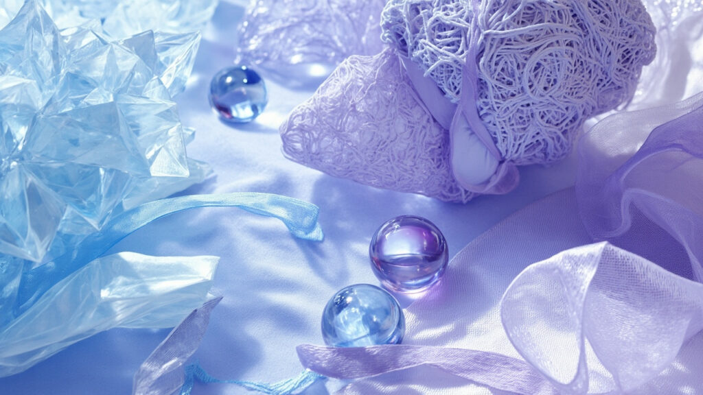 Tendances mode 2026 : bleu glacé, lavande et matières artisanales