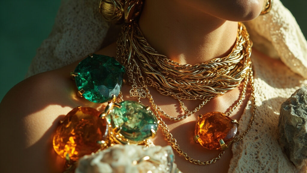 Bijoux 2026 : volumes, layering et pierres naturelles