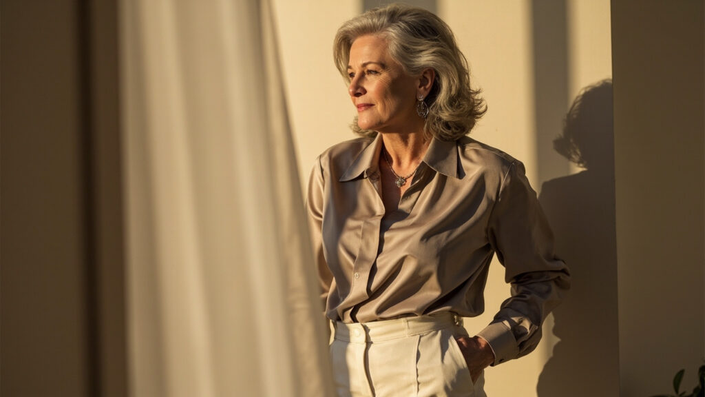 S'habiller à 60 ans quand on est ronde : confort et élégance