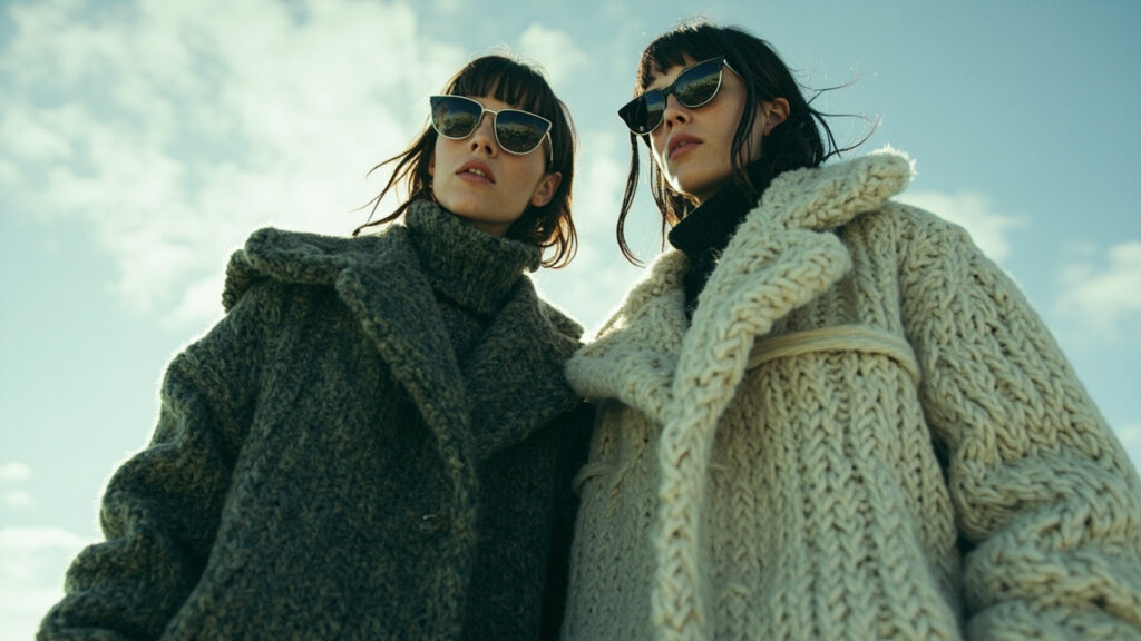 Tendances mode hiver 2026 : volumes oversize, cuir réinventé et mailles xxl