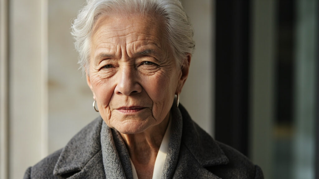 Un style moderne et élégant à 70 ans