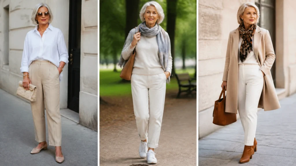 Comment s'habiller chic à 60 ans avec élégance et confort
