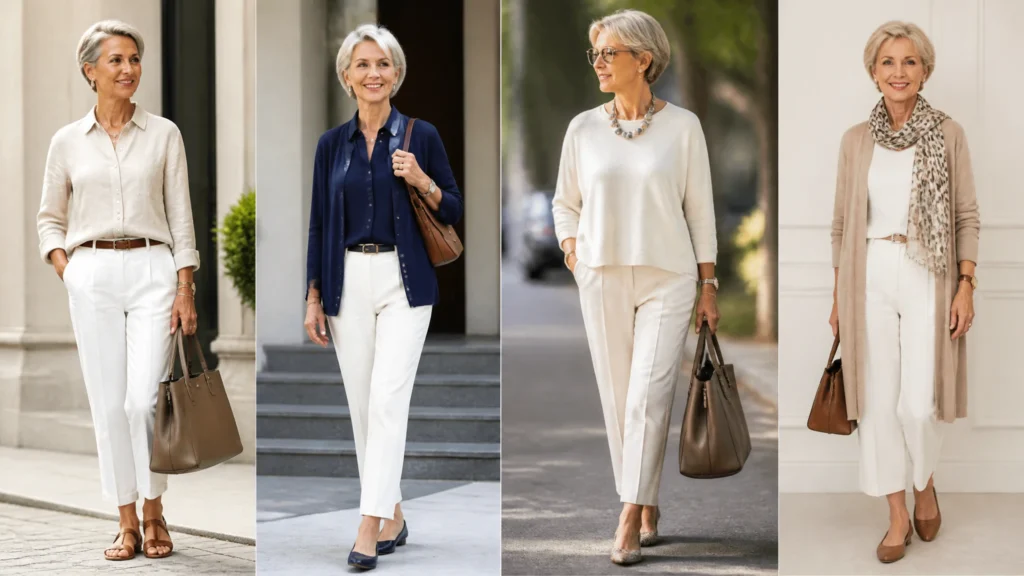 Comment s'habiller chic à 60 ans avec élégance et confort