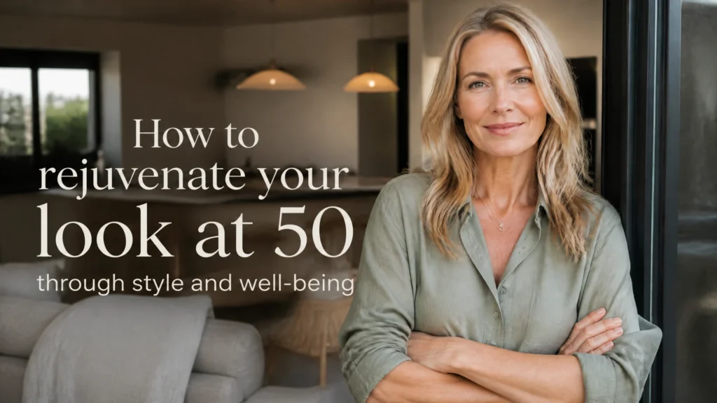 How to rejuvenate your look at 50 through style and well-being
