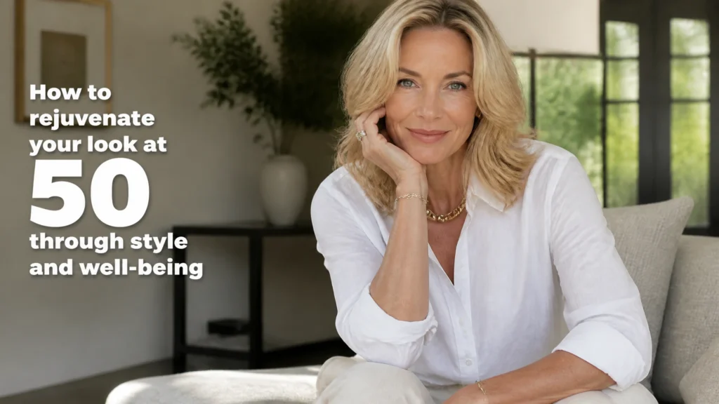 How to rejuvenate your look at 50 through style and well-being