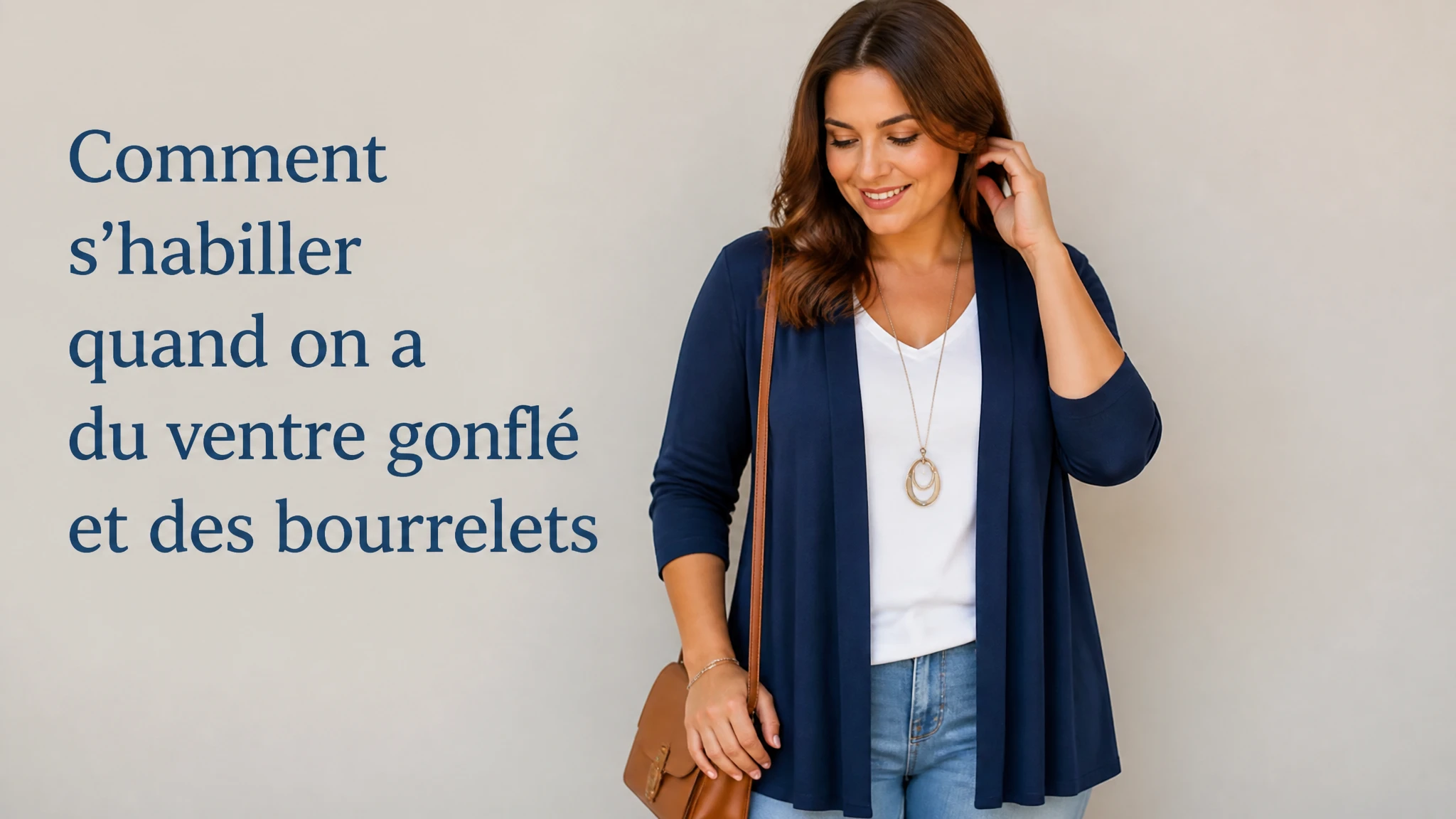Comment s’habiller quand on a du ventre gonflé et des bourrelets